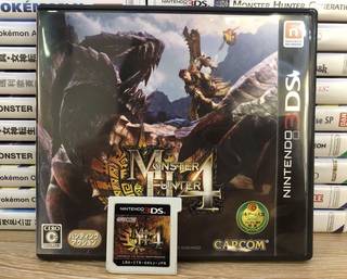 3DS游戏卡  MH4 怪物猎人4  中古 二手 11区 无中文 港版