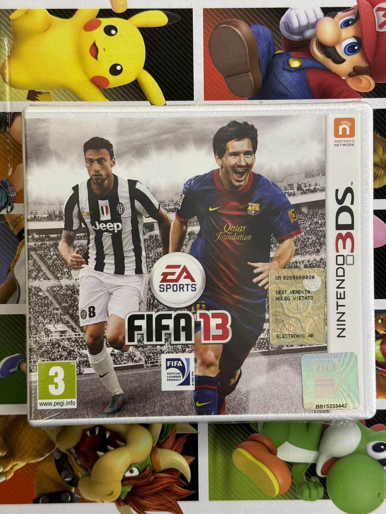 【欧版3DS正版游戏】3DS 英文 FIFA13 fifa足球13 原装正版 包邮