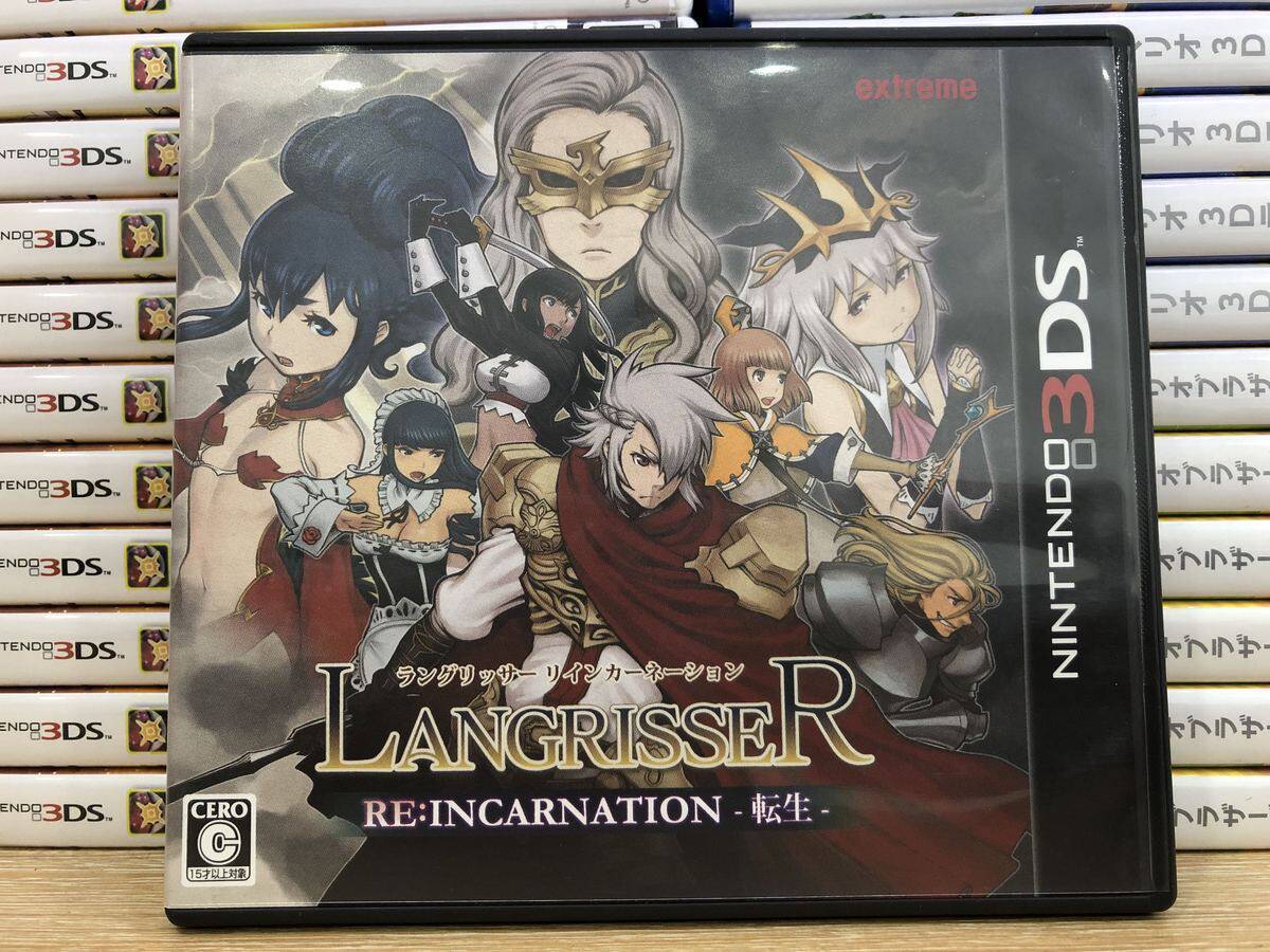 3ds二手游戏  梦幻模拟战 reincarnation 转生 11区 r版