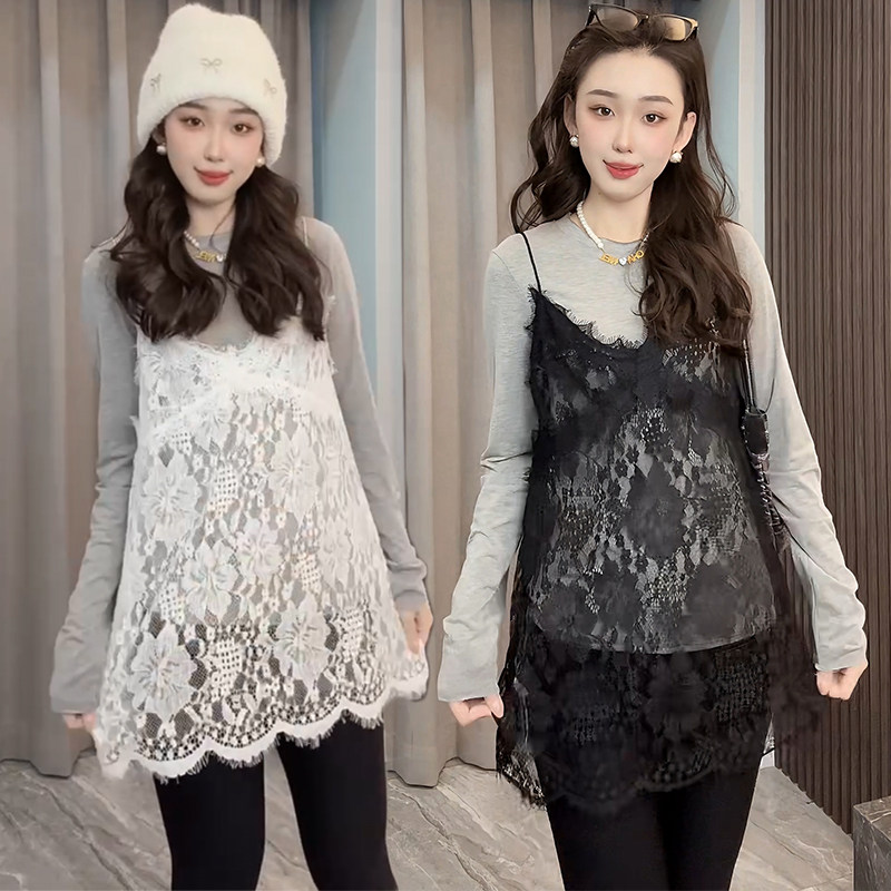 2024冬女时尚高级感气质重工蕾丝钩花镂空吊带背心内搭叠穿外搭潮,女装/女士精品,背心吊带,淘宝优惠券,粉丝福利购,淘宝优惠卷