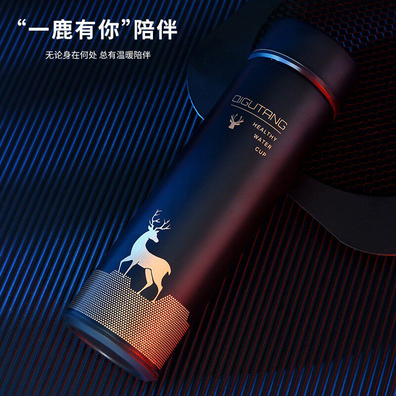 颈椎按摩仪礼盒保温杯肩部按摩器套装圣诞礼物送男友爸爸实用礼品