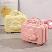 原创龙年手提化妆箱14寸伴手礼伴娘行李箱卡通收纳包子母箱旅行箱