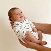 3月爬服 三角哈衣a类无骨0 6个月新生婴儿包屁衣男孩女宝宝长袖