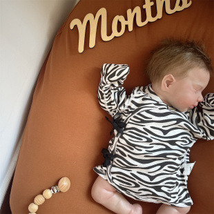 新生婴儿衣服a类纯棉半背衣产房52码 单层无骨 初生宝宝和尚服四季