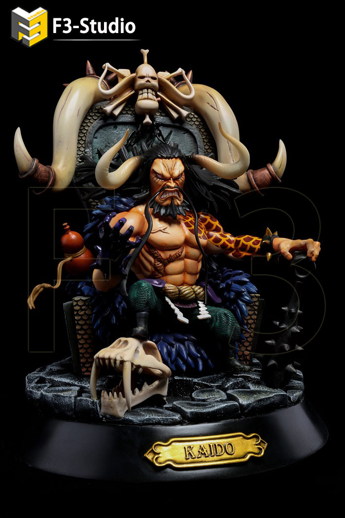 【李小西弟弟】f3 凯多 海贼王 四皇 百兽 限量手办gk