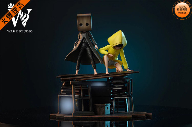 【李小西弟弟】wake 小小梦魇2 诺莫与小六 限量手办gk
