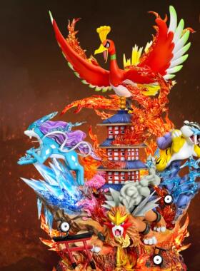 【李小西弟弟】PPAP 神兽第三弹 凤王 圣兽组 限量手办GK