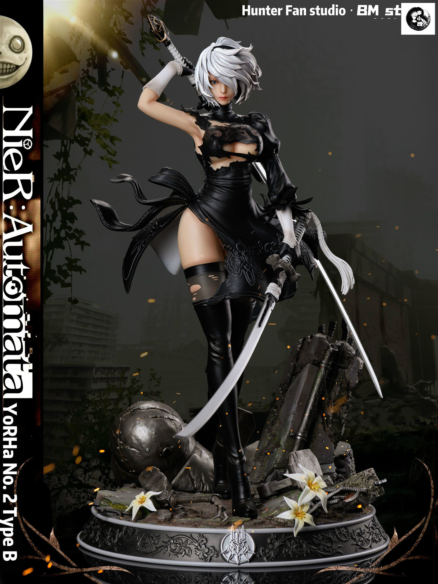 【李小西弟弟】hunter fan 游戏女神 尼尔机械纪元 2b小姐姐 手办