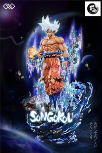 【李小西弟弟】现货 无限 自在极意功 悟空 白神 限量手办GK