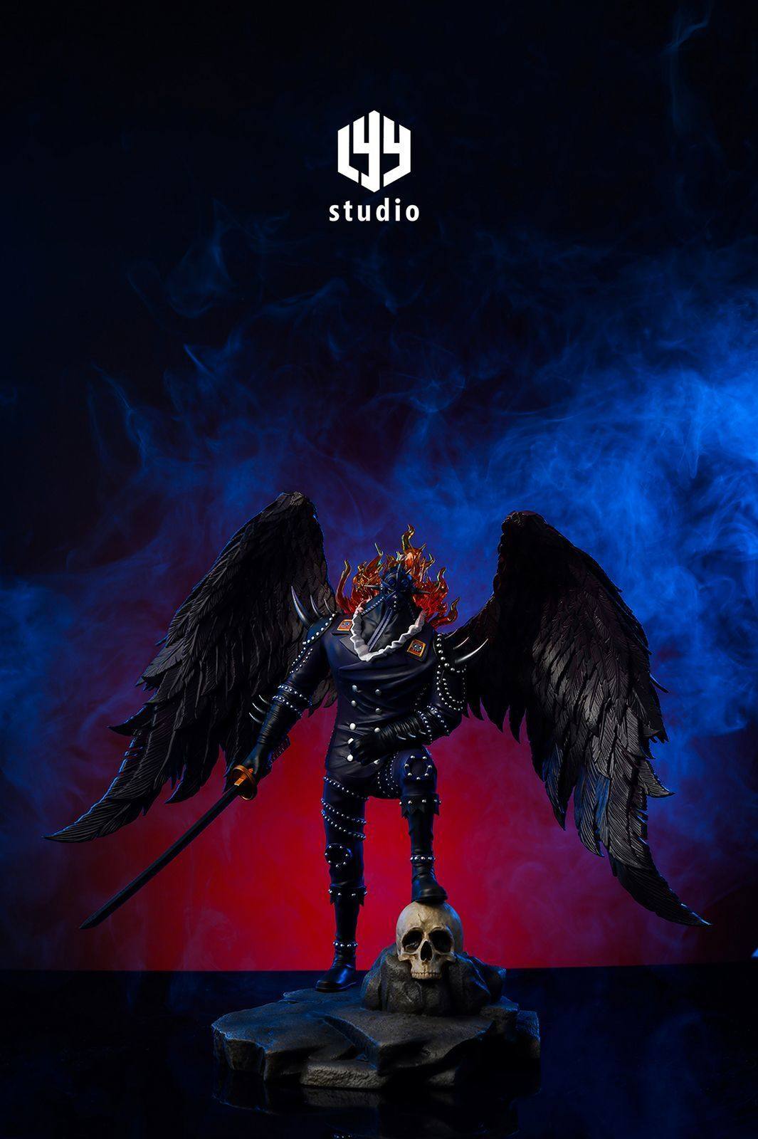 【李小西弟弟】lyy 凯多三灾共鸣系列-炎灾 烬 king 手办gk