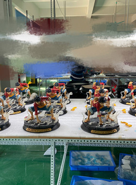 【李小西弟弟】MPPS Mini 团共鸣 路飞 限量手办GK