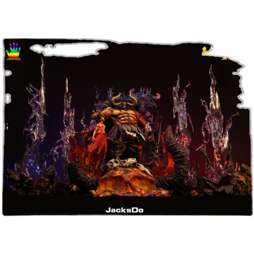 【李小西弟弟】现货 JacksDo 凯多 JK 鬼之岛场景地台 限量手办GK