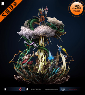 SLEEP LAST 李小西弟弟 限量手办GK 悟空贝吉塔沙鲁 六周年