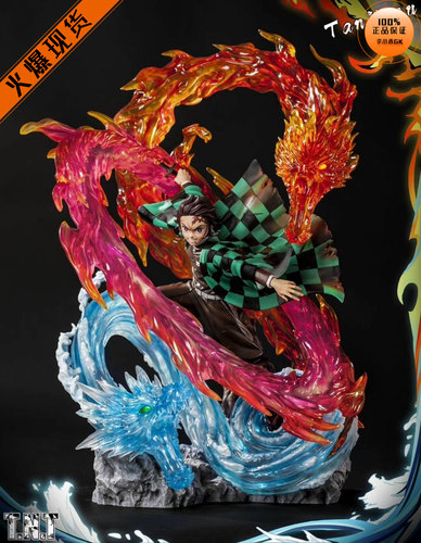 【李小西弟弟】现货 TNT 炭治郎 鬼灭之刃 限量手办GK