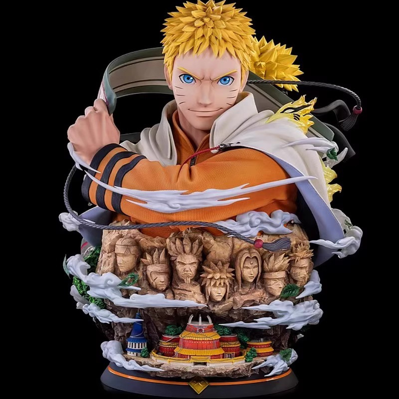 【李小西弟弟】现货 Tsume 火影忍者疾风传20周年 鸣人 1/1胸像