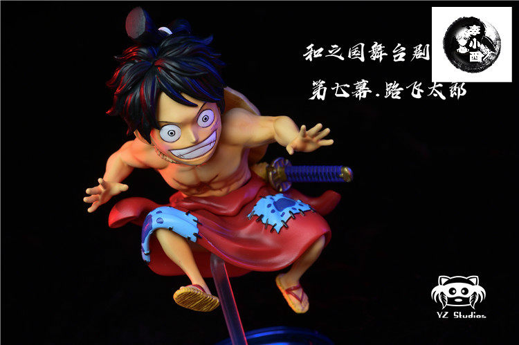 【李小西弟弟】YZ 路飞太郎 武士 和之国浮世绘舞台剧 限量手办GK