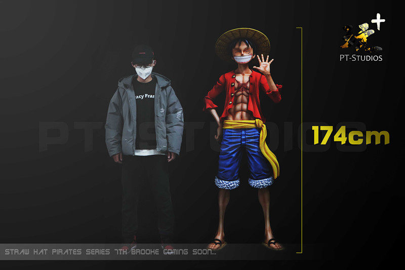 【李小西弟弟】PT  PTS 1：1路飞 海贼王 限量手办雕像GK