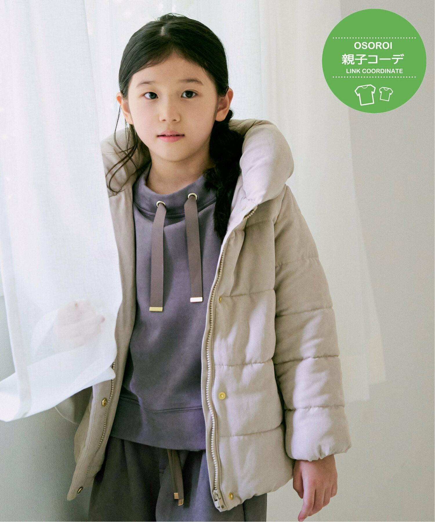 120-150 日单贵牌 ikka 女童棉袄棉服外套外贸日本原单童装