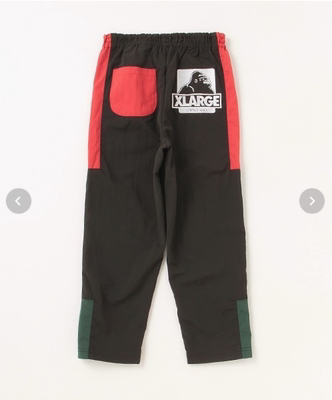 90-110 日单贵牌 x*arge 大猩猩男童轻薄拼色长裤外贸日本原单