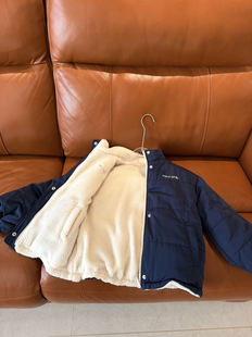 25fw女童双面穿棉服外套日本原单童装 120 日单贵牌 160