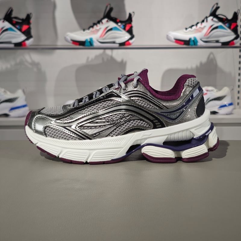 李宁回弹女子系带休闲鞋