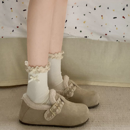 林北北勃肯鞋女保暖冬季