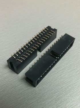 现货母头包邮接口原装216P32PIN贴片连接器黑色胶壳双排弯针座