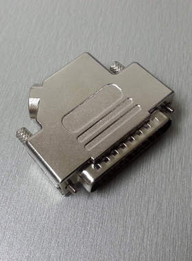 直销DB25P斜45度出线锌合金外壳 HDB44 13W3 9W4 17W2 21W1公母壳