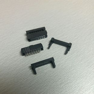 黑色FC三件套FC14P针座 间距2.0mm 2*7PIN双接触  FC14PIN连接器