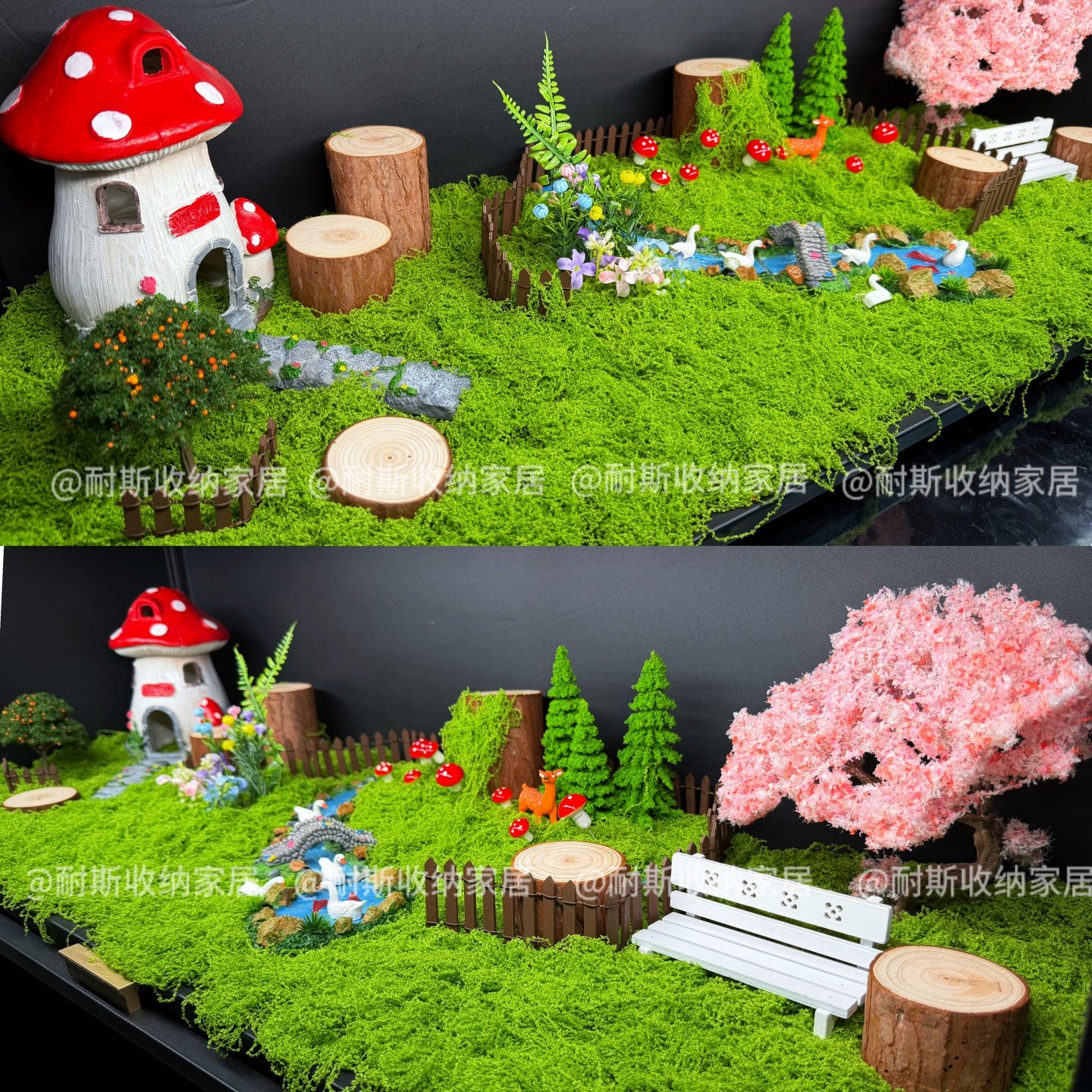 盲盒造景diy材料包春夏秋冬天手办布景入户玄关展示柜微景观全套,模玩/动漫/周边/娃圈三坑/桌游,盲盒场景道具娃屋,淘宝优惠券,粉丝福利购,淘宝优惠卷