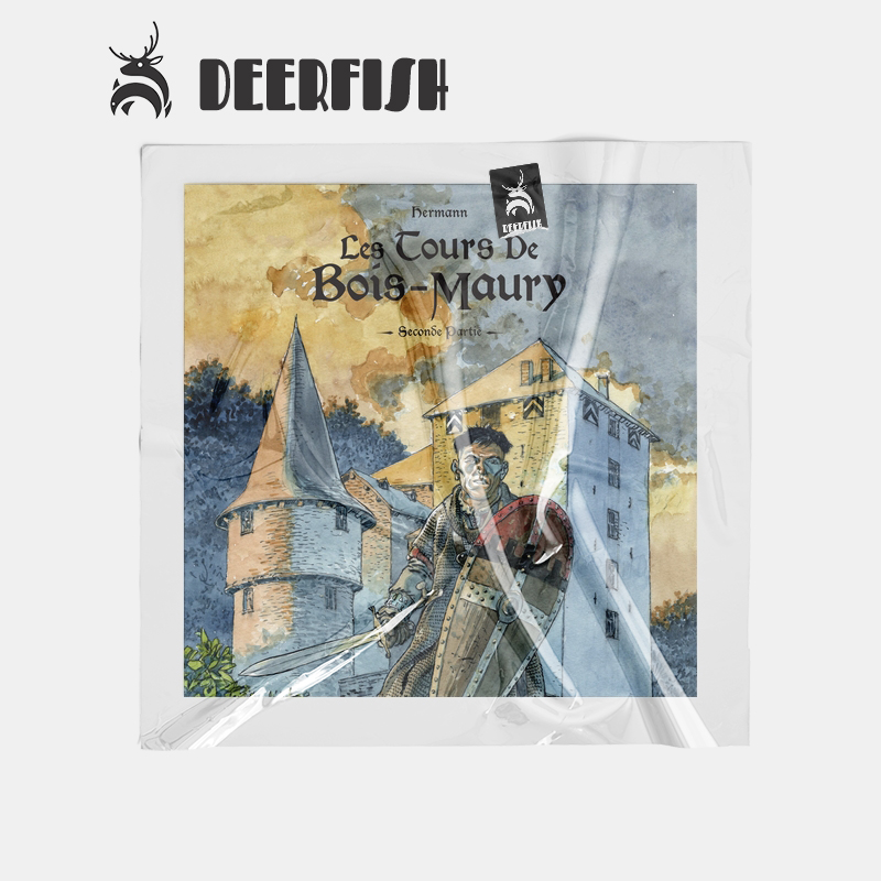 比 Les tours Bois Maury T01-16 Hermann 漫画素材