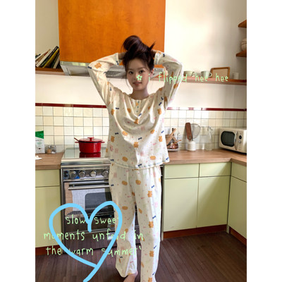 iFHHee 有机巧巧 甜睡 纯棉睡衣套装