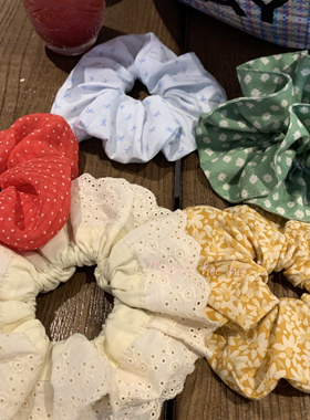 iFHHee  “可爱椰兽pie” 原创设计 纯棉小物发圈大肠圈