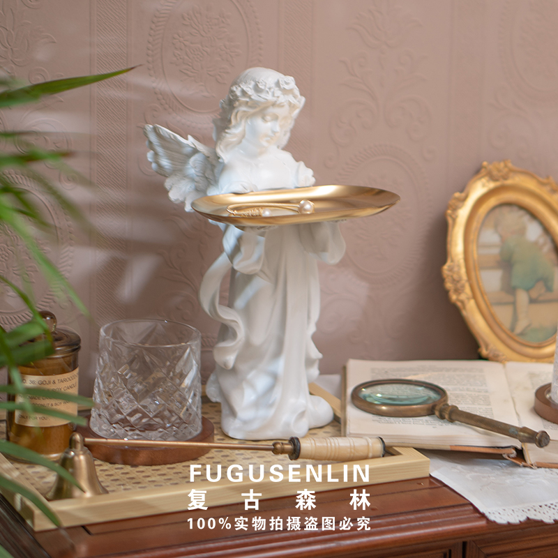 天使少女树脂雕塑家居装饰品