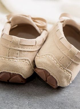 豆豆鞋女2025新款春秋单鞋真皮软底夏韩版休闲防滑孕妇妈妈平底鞋