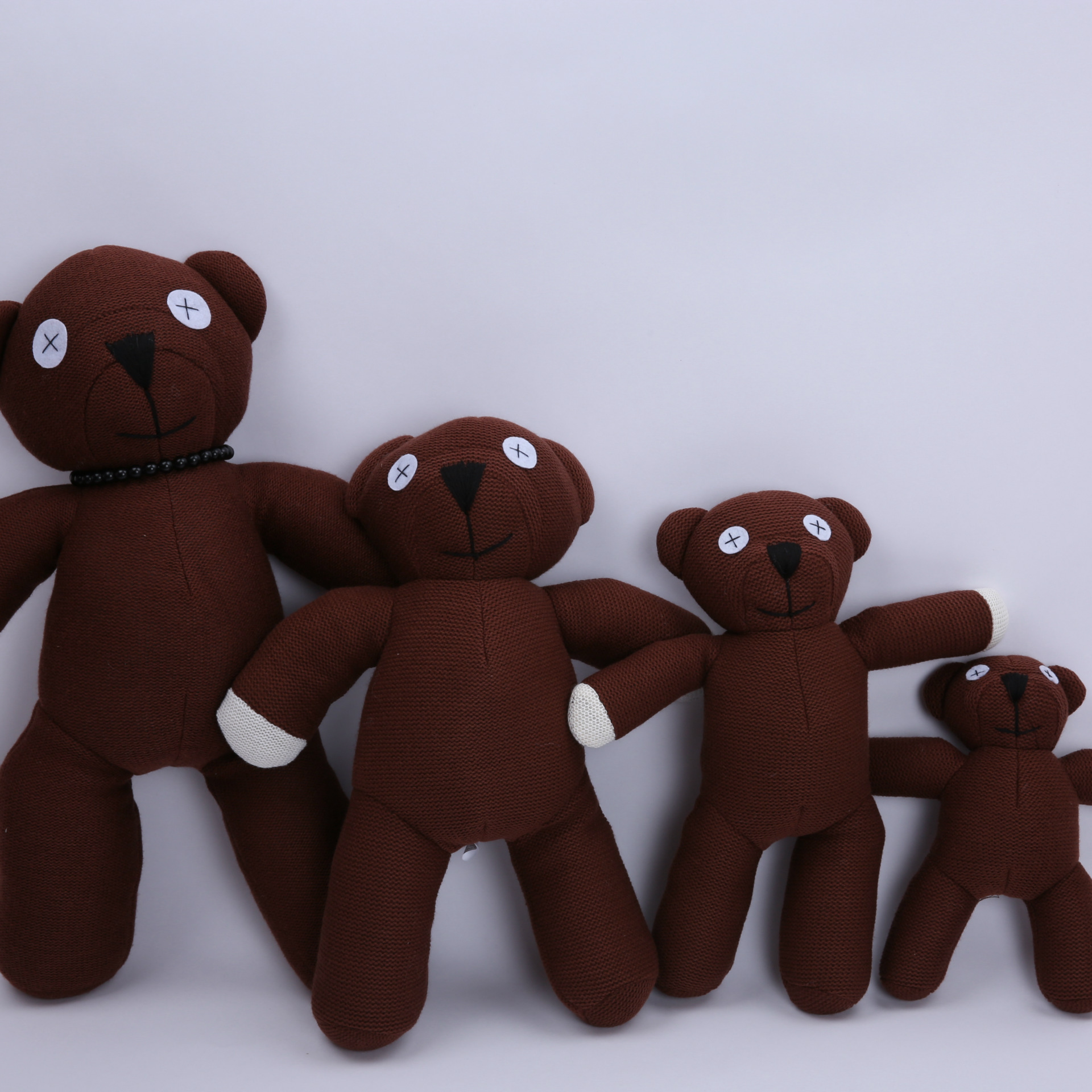 憨豆先生小号布偶泰迪熊公仔玩具