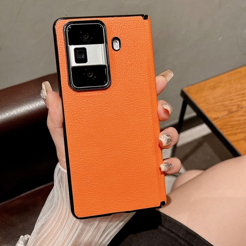 适用荣耀MagicVS3手机壳华为Magic折叠屏VS3保护套FLC一AN00皮革magicv3s中轴后壳mgaicvS3简约flcan高档