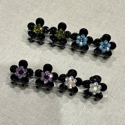 水钻小花小号精致可爱抓夹刘海夹