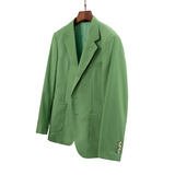2023日系韩版西装修身休闲草绿色单西长期备货跑量款轻薄西服，男装西服套装，电商A199(原D219）