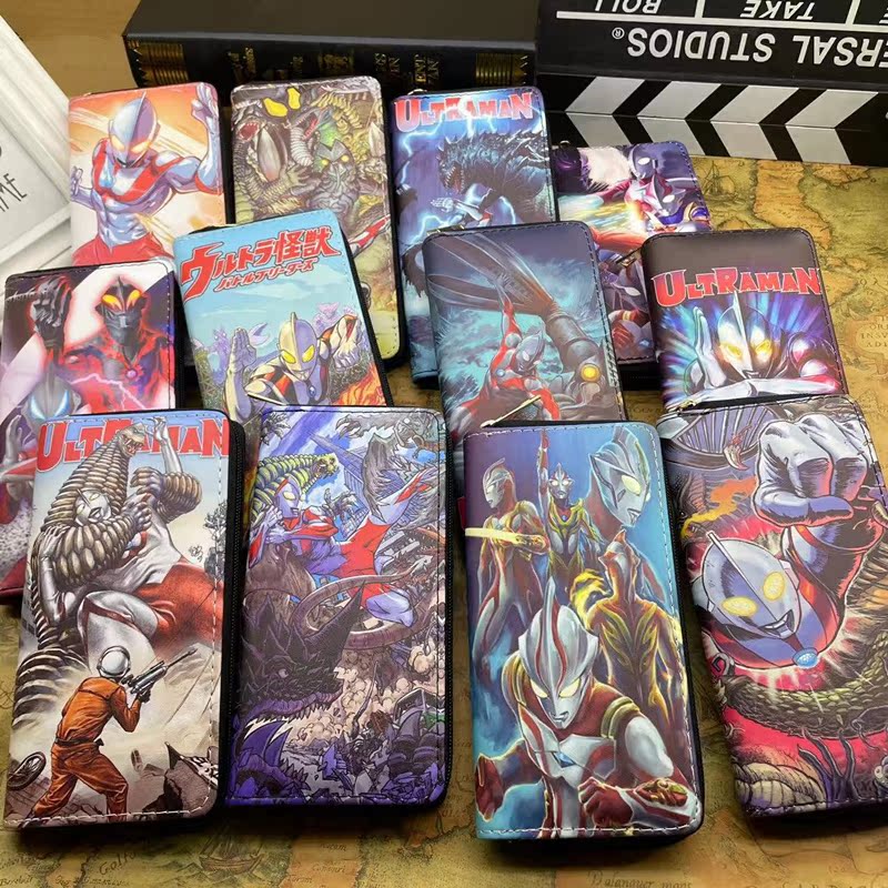 男士卡通印花钱包时尚