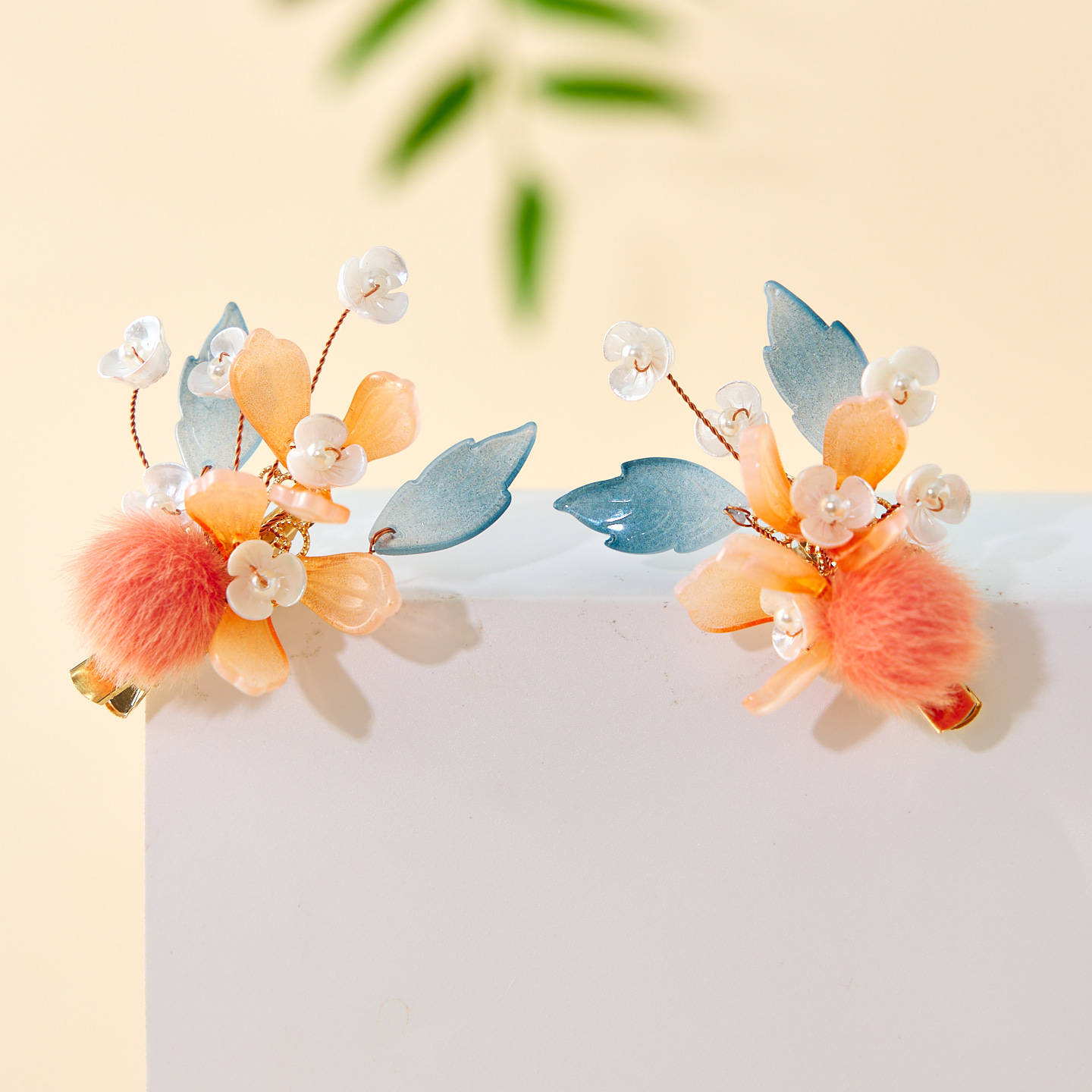 汉服女童冬儿童古风仙气毛球水晶流苏对夹女孩搭配新年款发饰头饰,童装/婴儿装/亲子装,发饰,淘宝优惠券,粉丝福利购,淘宝优惠卷