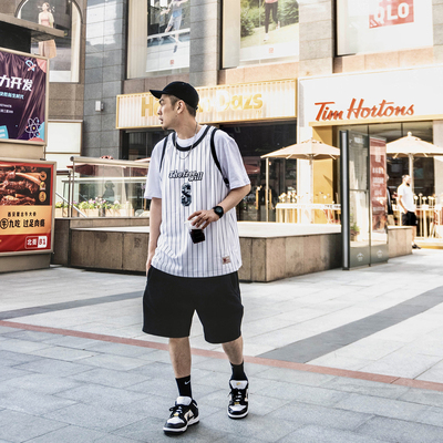 现货 21SS Toos. JERSEY致敬科比网眼篮球服复古条纹球衣背心潮