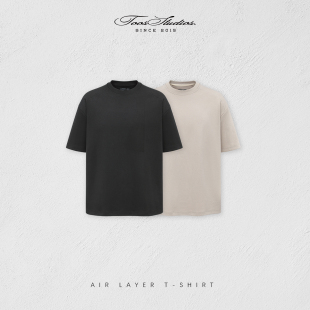 T恤 圆领短袖 Toos.26SS 基础休闲纯色纯棉正肩短款