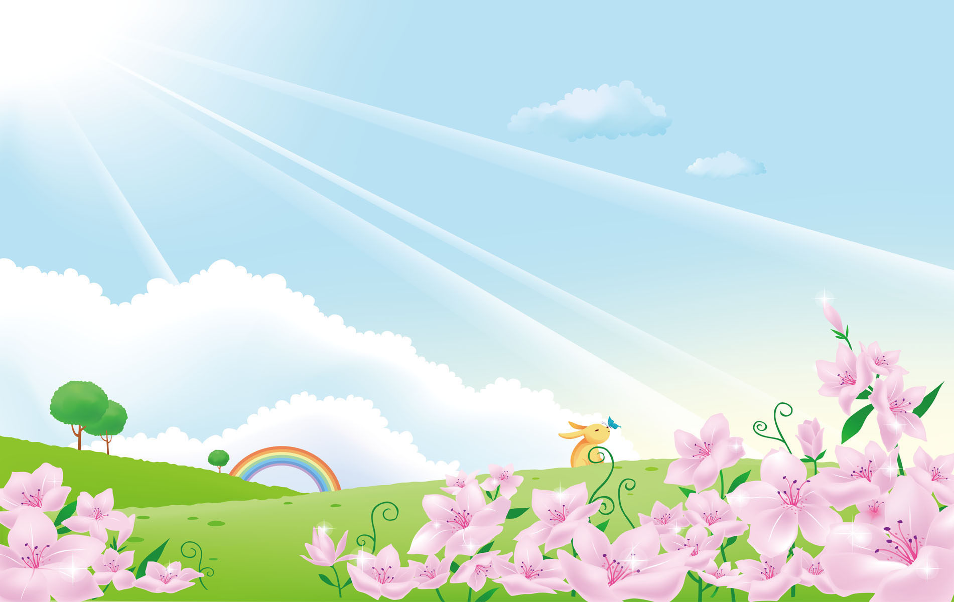 566居家海报展板喷绘素材贴纸图片479阳光鲜花移门