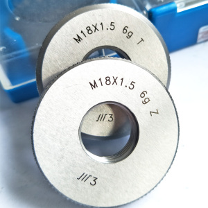 环规普通螺纹量规川牌公制螺纹环规M18*1.5通止规6g.6h螺纹规