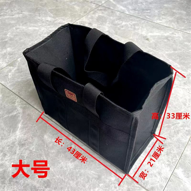 手提工具包加厚帆布便携式耐磨工具收纳包水工电工维修工具手提袋