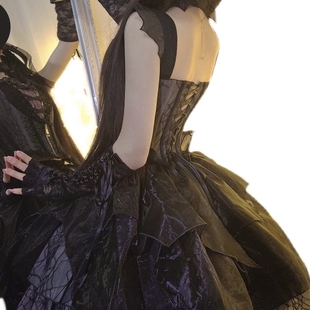 Heart蝠心高照哥特Lolita Bat 原创洋装 Doll展示 四月安