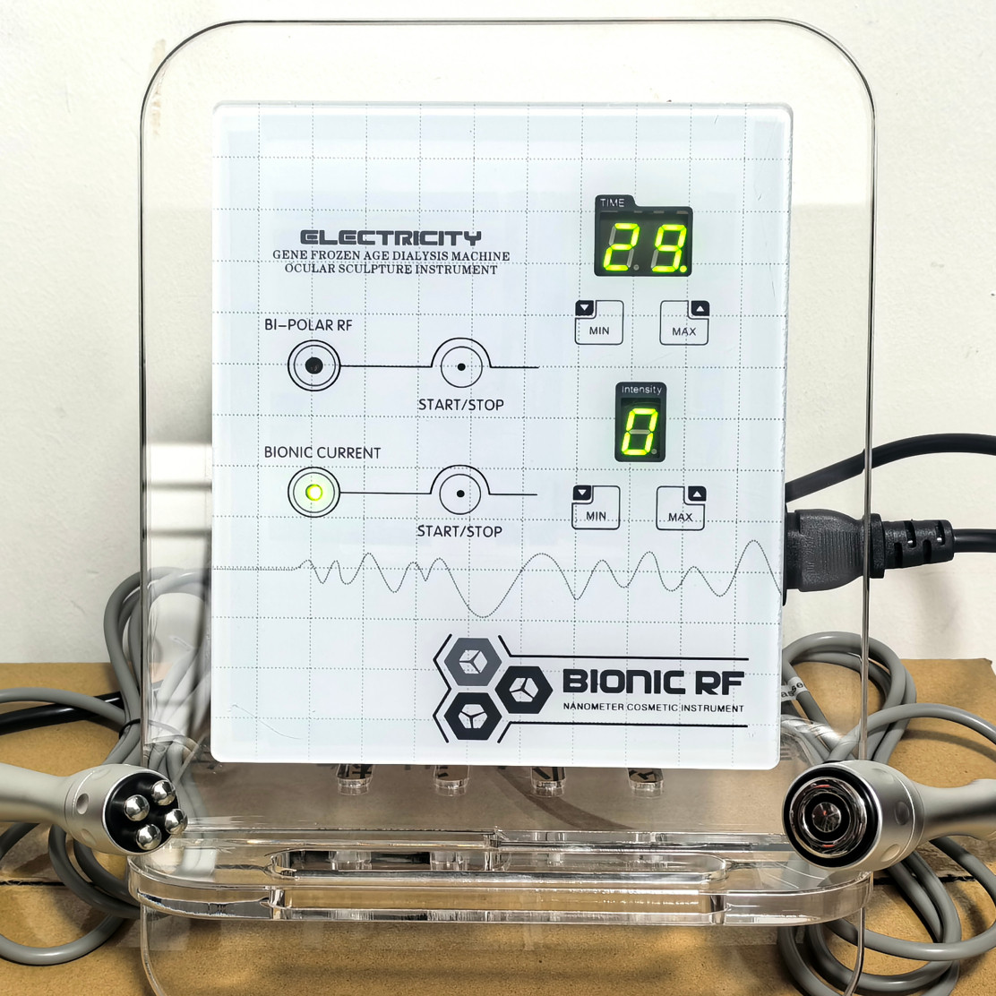 小V脸电波拉发热脸部提拉紧致电波拉皮肌肤抗衰淡纹bio发热美容仪