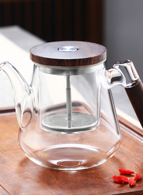 全玻璃飘逸杯2026新款高档泡茶壶过滤冲茶器家用茶水分离茶具套装