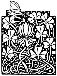 设计素材 Dover 新艺术派风格元素 Art Nouveau Motifs 421P